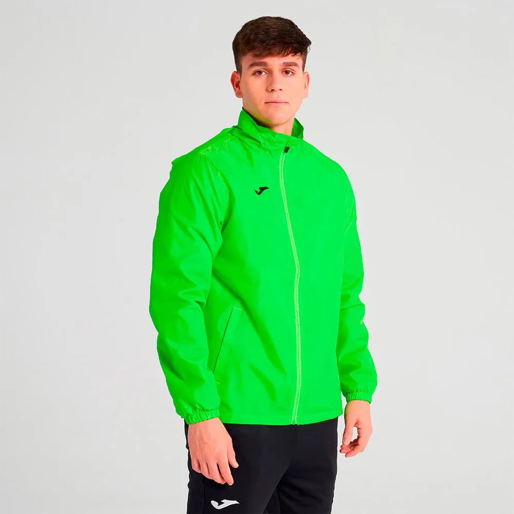 Joma Rain Jacke male, Iris / green fluor