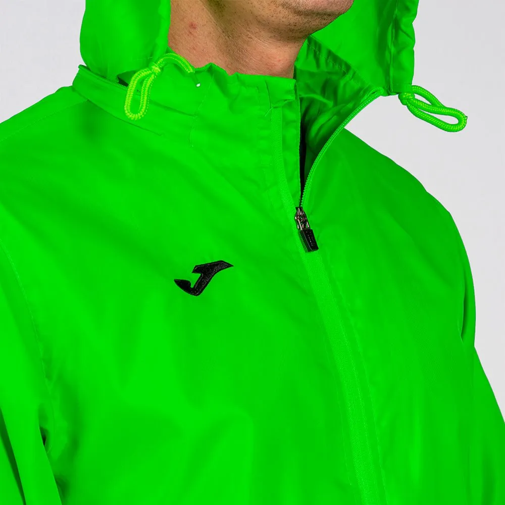 Joma Rain Jacke male, Iris / green fluor