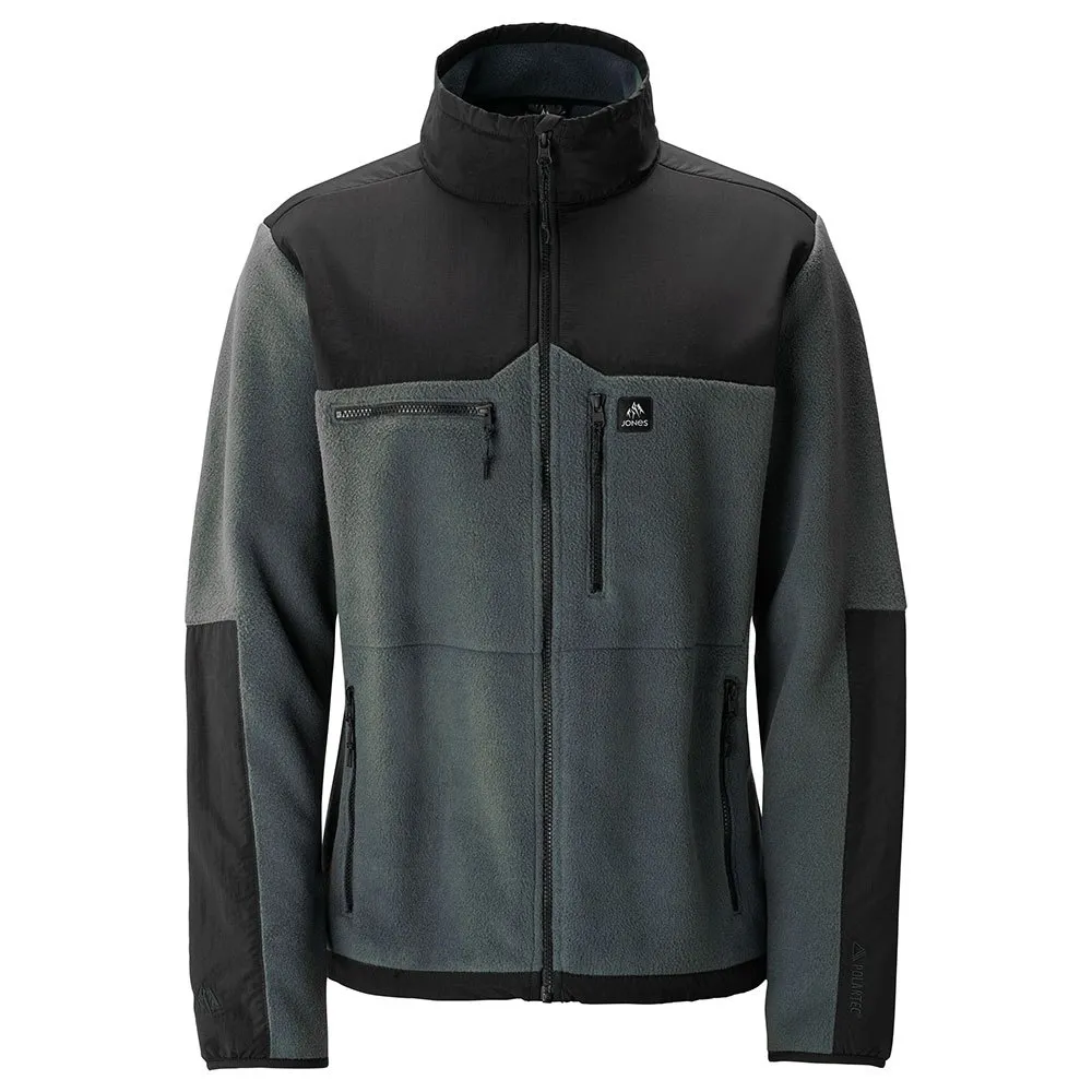 Jones Base Camp Recycled Fleece Mit Durchgehendem Reißverschluss Jones Base Camp Recycled Fleece Mit Durchgehendem Reißverschluss