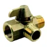 Jr Products 3-wege-umschaltventil, Bronze, 1/2 MPT x 1/2 MPT x 1/2 FPT