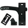 Jr Products Amerimax Lh Fliegengittertürverschluss, Black, One Size
