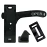 Jr Products Amerimax Rh Fliegengittertürverschluss, Black, One Size