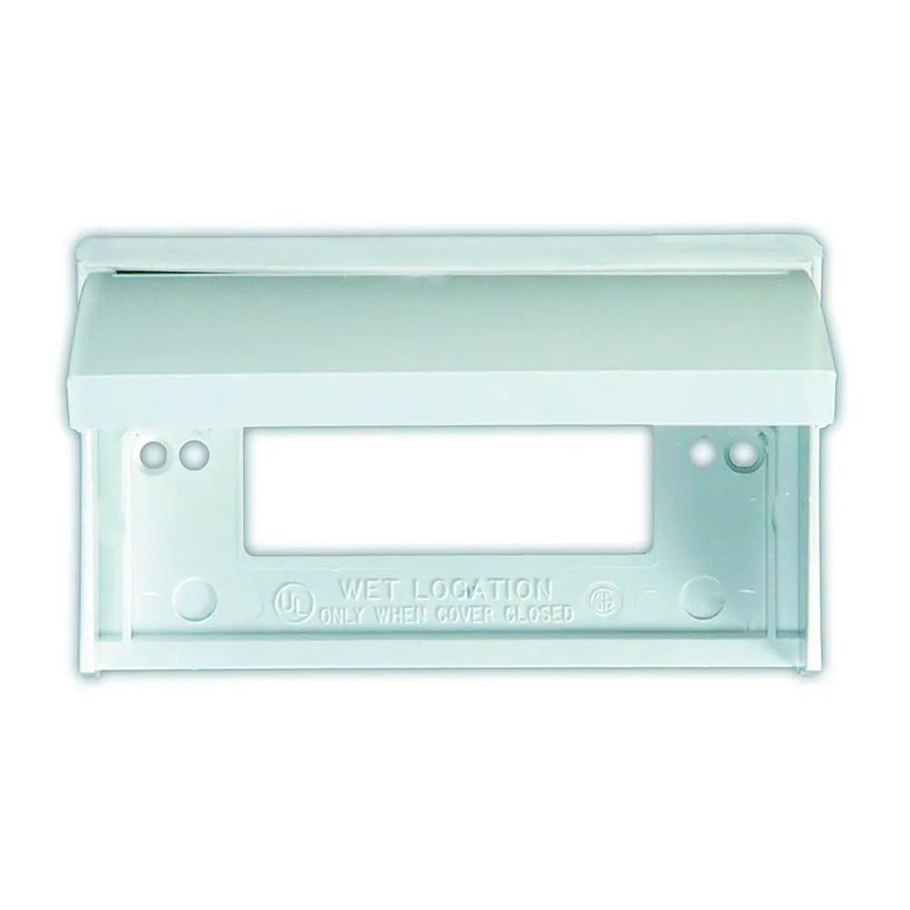 Jr Products Gfci Steckdosenabdeckung, Polar white, One Size Jr Products Gfci Steckdosenabdeckung, Polar white, One Size