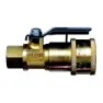 Jr Products Kupplung Zum Absperren Von Erdgas Und Flüssiggas, Bronze, 1/4"