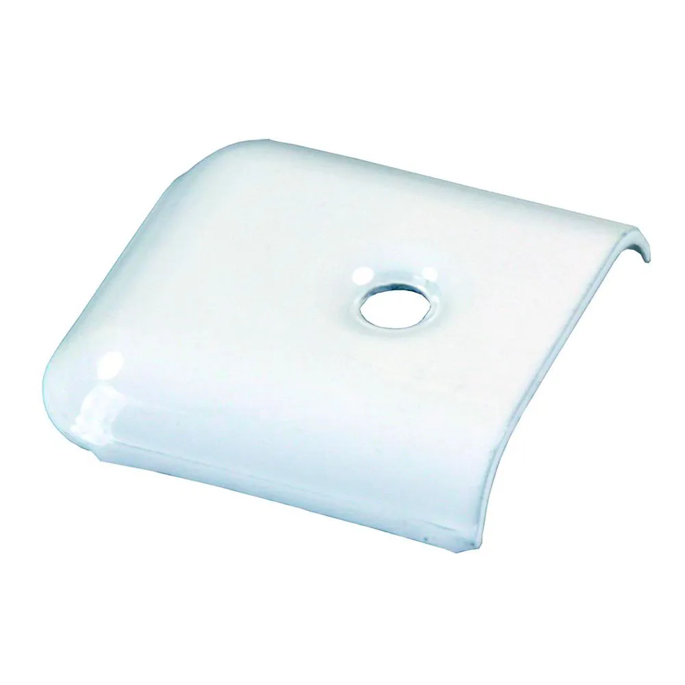 Jr Products Metall-vinyl-abdeckkappe, Polar white, 34.92 x 31.75 x 31.75mm Jr Products Metall-vinyl-abdeckkappe, Polar white, 34.92 x 31.75 x 31.75mm