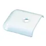Jr Products Metall-vinyl-abdeckkappe, Polar white, 34.92 x 31.75 x 31.75mm