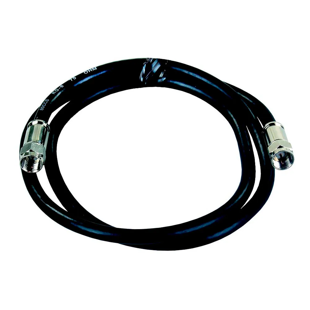 Jr Products Rg6 äußeres Satellitenkabel 91.44 Cm, Black, One Size Jr Products Rg6 äußeres Satellitenkabel 91.44 Cm, Black, One Size