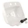 Jr Products Waschbecken Im Badezimmer, White, 15.24 x 37.78 x 31.43cm