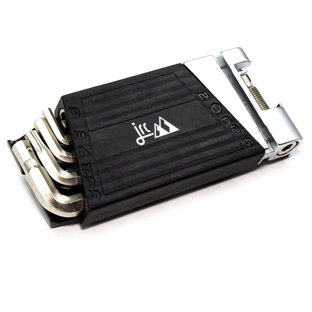 Jrc Components Flatpack Multitool, Black / silver, One Size Jrc Components Flatpack Multitool, Black / silver, One Size