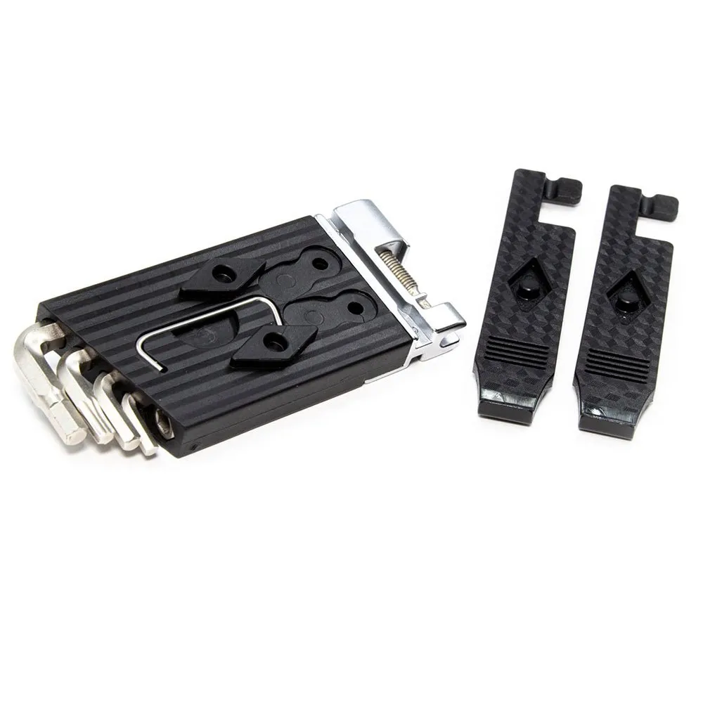 Jrc Components Flatpack Multitool, Black / silver, One Size Jrc Components Flatpack Multitool, Black / silver, One Size