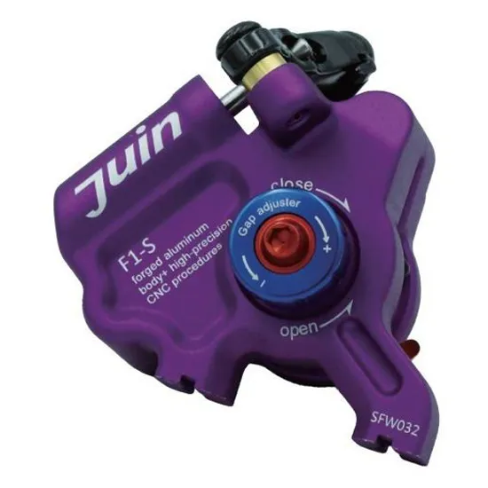 Juin Tech F1-s Scheibenbremssattel, Violet, One Size Juin Tech F1-s Scheibenbremssattel, Violet, One Size