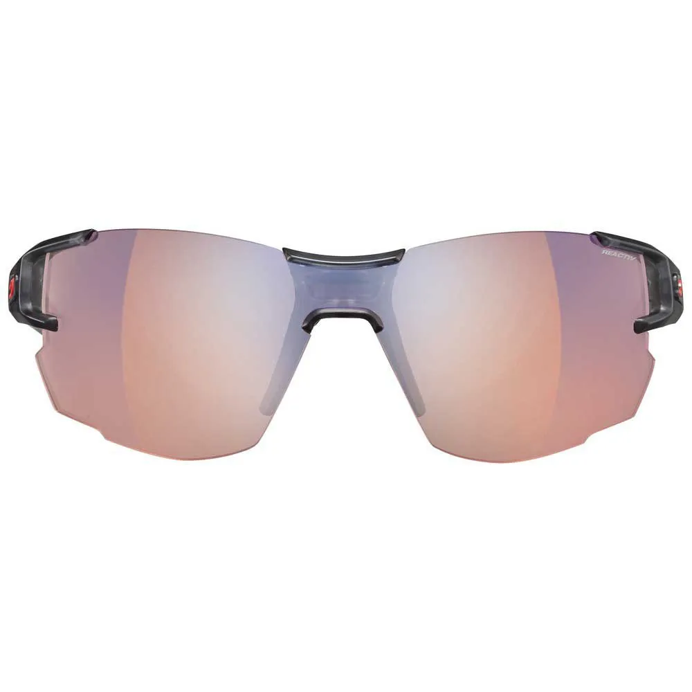 Julbo Aerolite Photochrome Sonnenbrille unisex, Tanslucent black / black, Red Multilayer Blue/CAT1-3 Julbo Aerolite Photochrome Sonnenbrille unisex, Tanslucent black / black, Red Multilayer Blue/CAT1-3