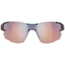 Julbo Aerolite Photochrome Sonnenbrille unisex, Tanslucent black / black, Red Multilayer Blue/CAT1-3
