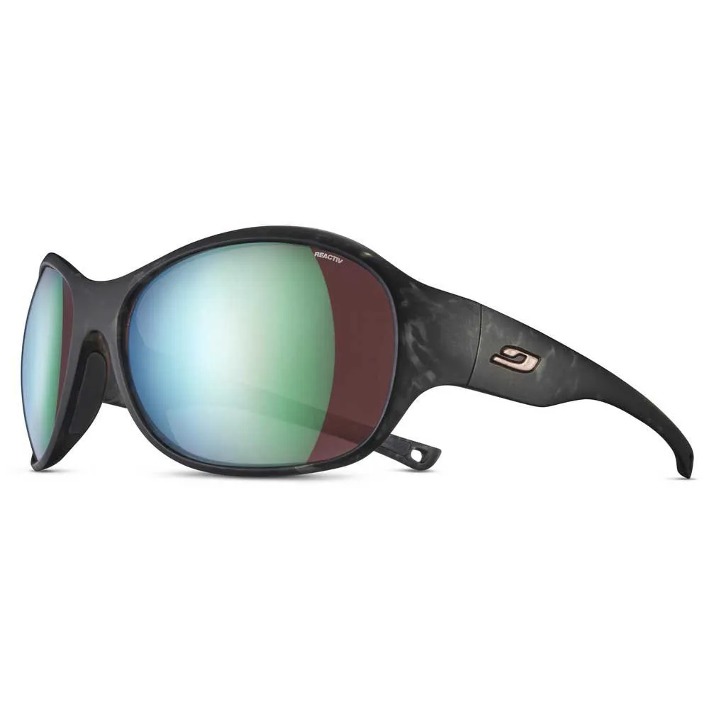 Julbo Island Polarisierte Sonnenbrille, Grey tortoise, Copper Multilayer Green/CAT2-3 Julbo Island Polarisierte Sonnenbrille, Grey tortoise, Copper Multilayer Green/CAT2-3