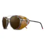 Translucent black / red / brown