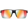 Julbo Outline Photochrome Sonnenbrille, Transluscent black / black, Reactiv Zebra Light fire Yellow Brown ml Red/CAT1-3