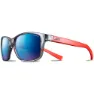 Julbo Powell Polarisierte Sonnenbrille, Grey t shiny / neon orange, Spectron Polarized 3 CF/CAT3