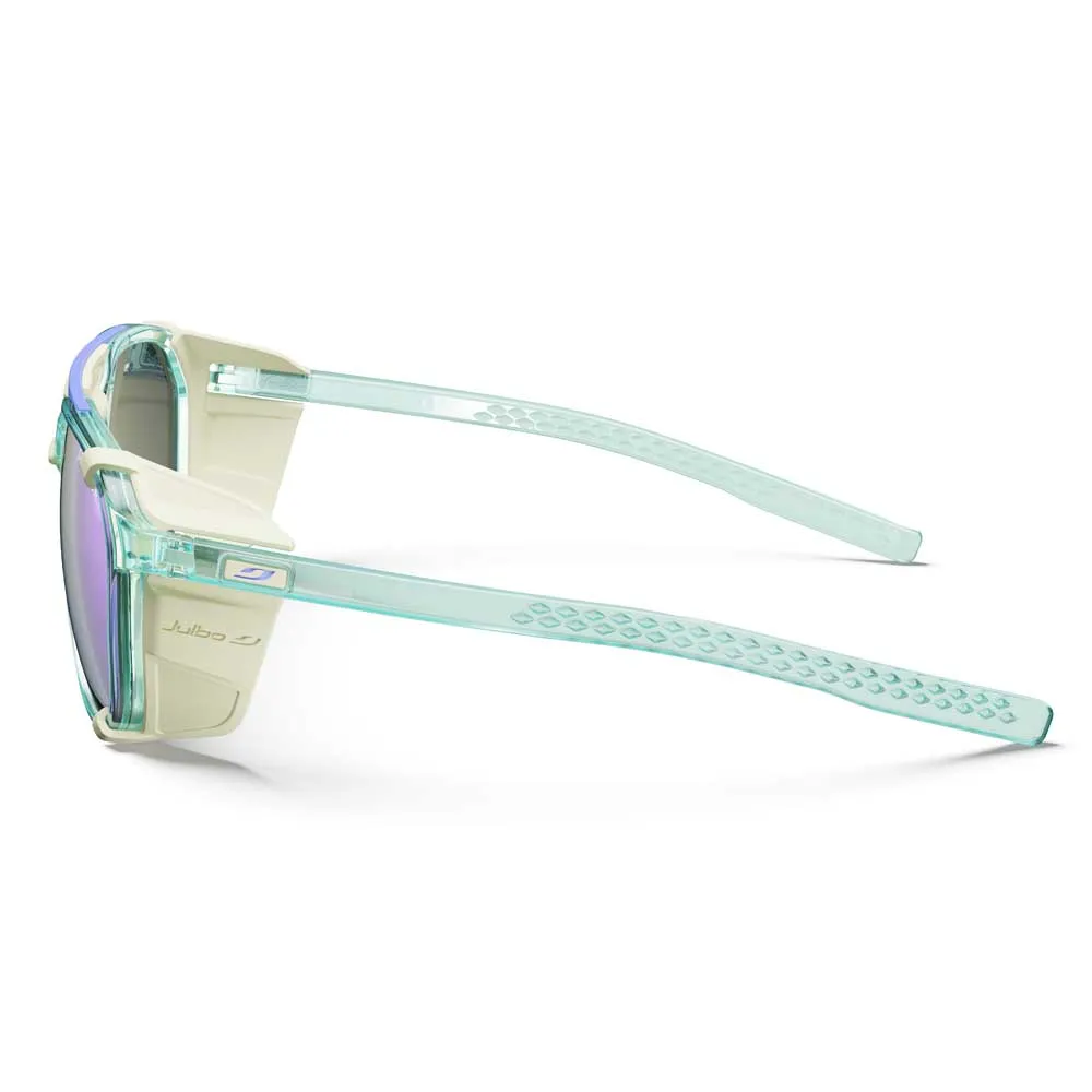 Julbo Slack Cover Sonnenbrille, Shiny translucent mint / light gray, Spectron 3CF/CAT3