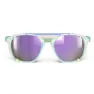 Julbo Slack Cover Sonnenbrille, Shiny translucent mint / light gray, Spectron 3CF/CAT3