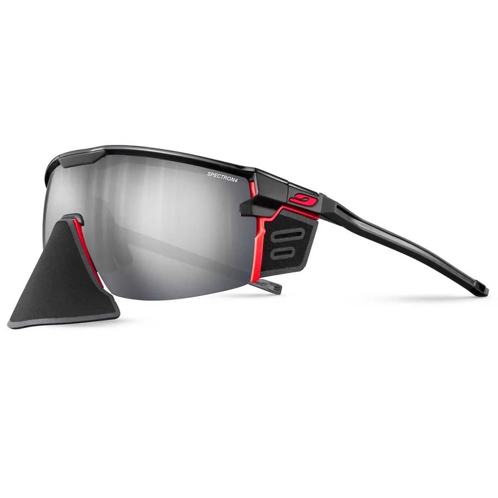 Julbo Ultimate Cover Sonnenbrille, Black / orange / brown flash silver, Spectron/CAT4 Julbo Ultimate Cover Sonnenbrille, Black / orange / brown flash silver, Spectron/CAT4