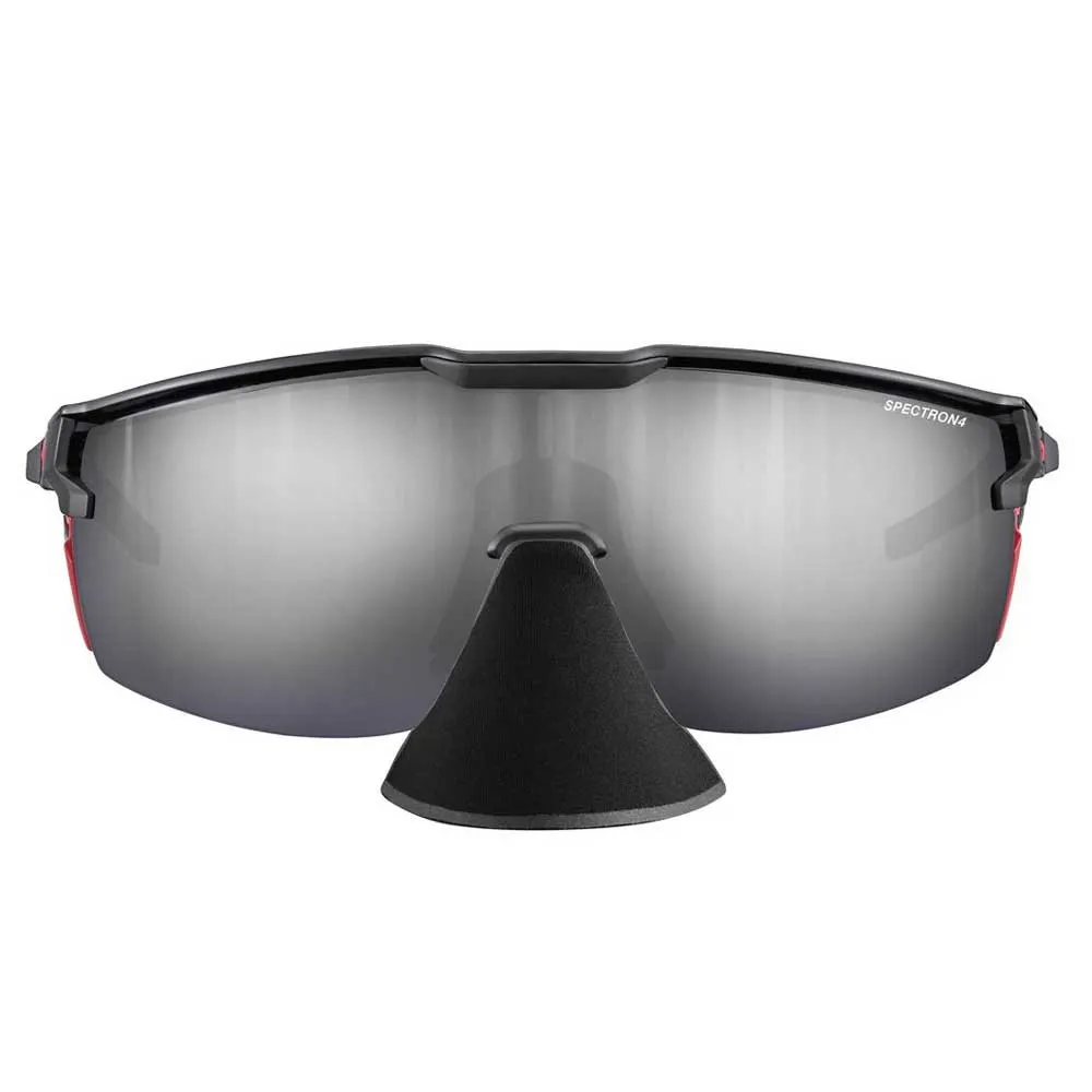 Julbo Ultimate Cover Sonnenbrille, Black / orange / brown flash silver, Spectron/CAT4 Julbo Ultimate Cover Sonnenbrille, Black / orange / brown flash silver, Spectron/CAT4