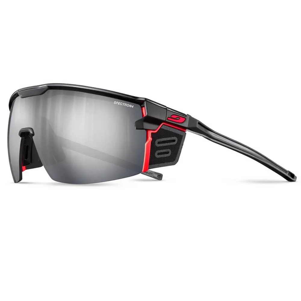 Julbo Ultimate Cover Sonnenbrille, Black / orange / brown flash silver, Spectron/CAT4 Julbo Ultimate Cover Sonnenbrille, Black / orange / brown flash silver, Spectron/CAT4