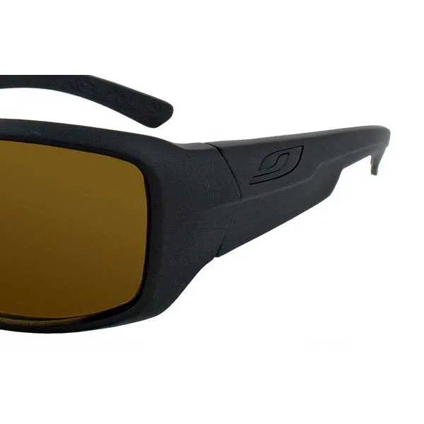 Julbo Whoops Photochrome Polarisierte Sonnenbrille unisex, Satin black, Cameleon Antifog Polarized Photochromatic/CAT2-4