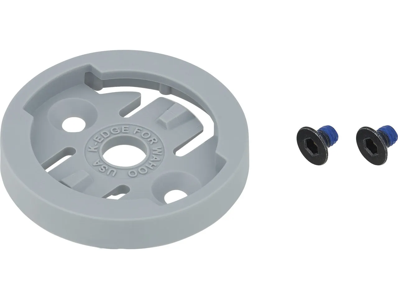 K-Edge Austausch Insert Kit für Wahoo ELEMNT Halterung, Grau, one_size