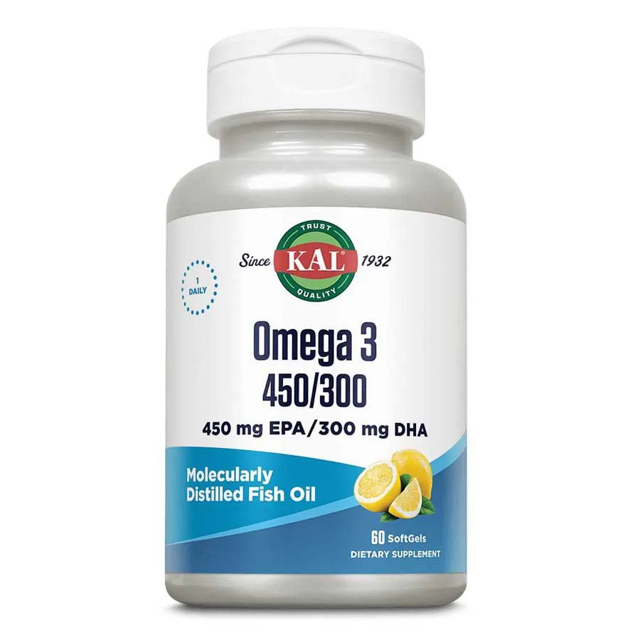 Kal Big Omega 3 Epa 450mg Dha300mg Kapseln 120 Einheiten, White / silver, One Size Kal Big Omega 3 Epa 450mg Dha300mg Kapseln 120 Einheiten, White / silver, One Size