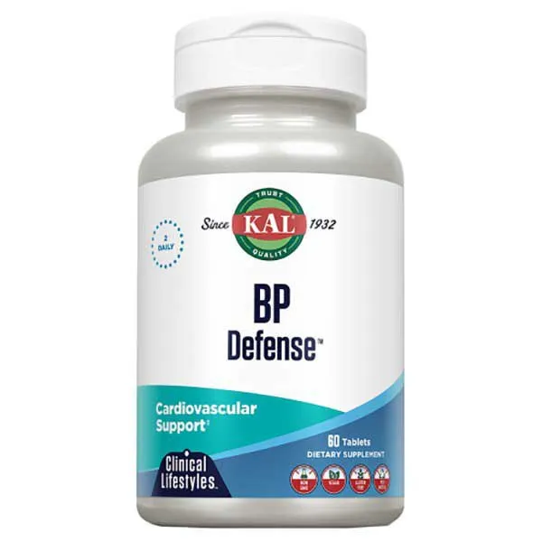 Kal Bp Defense Cardiovascular Support Tabletten 60 Einheiten, One size Kal Bp Defense Cardiovascular Support Tabletten 60 Einheiten, One size