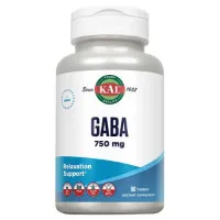 Kal Gaba 750mg Amino Acid Tabletten 90 Einheiten Kal Gaba 750mg Amino Acid Tabletten 90 Einheiten