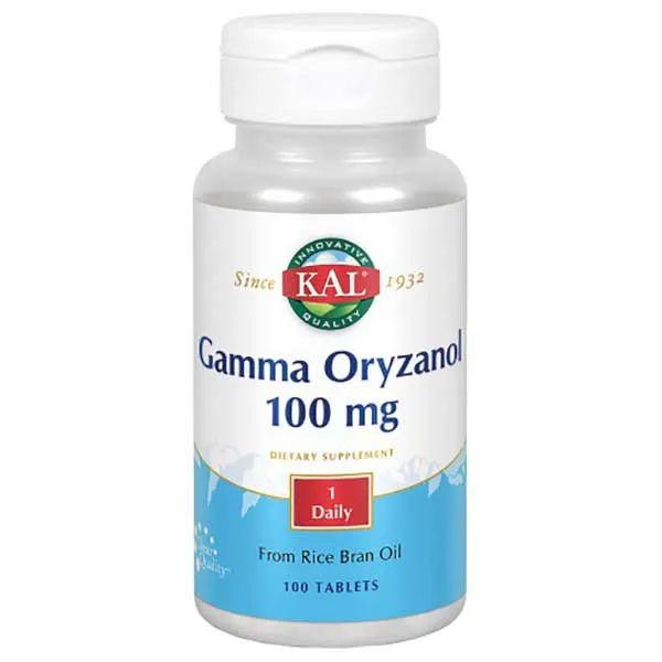 Kal Gamma Oryzanol 100mg Cardiovascular Support 100 Tabletten, One size Kal Gamma Oryzanol 100mg Cardiovascular Support 100 Tabletten, One size