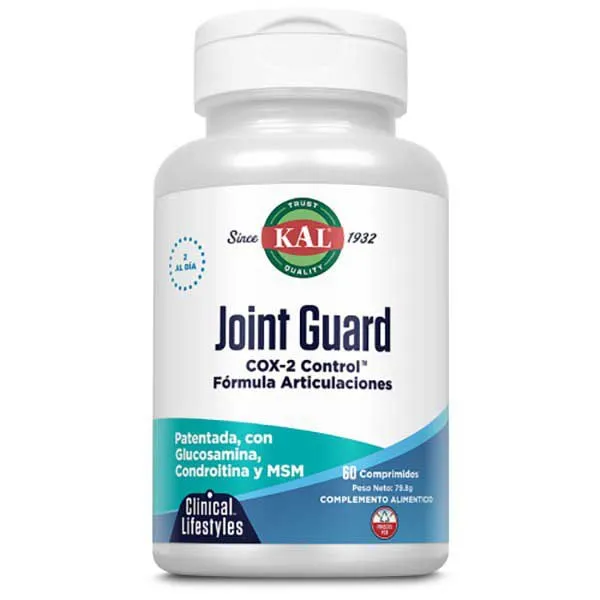 Kal Joint Guard Cox-2 Osteo-articular Support Tabletten 60 Einheiten, One size Kal Joint Guard Cox-2 Osteo-articular Support Tabletten 60 Einheiten, One size