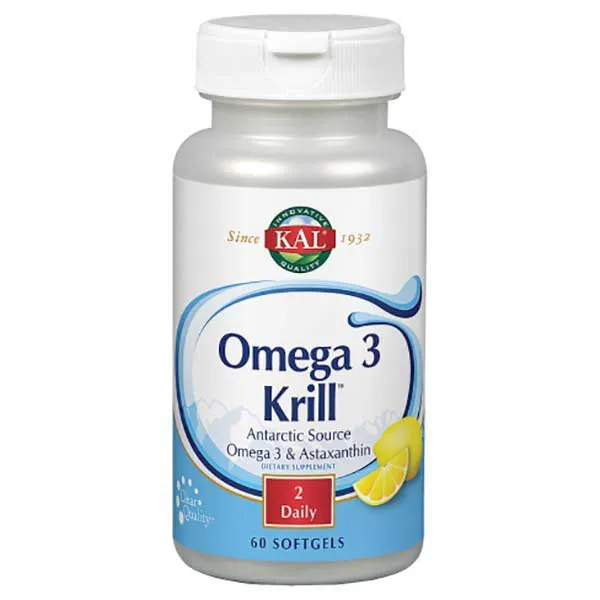 Kal Omega 3 Krill 500mg Essential Fatty Acid Kapseln 60 Einheiten, One size Kal Omega 3 Krill 500mg Essential Fatty Acid Kapseln 60 Einheiten, One size