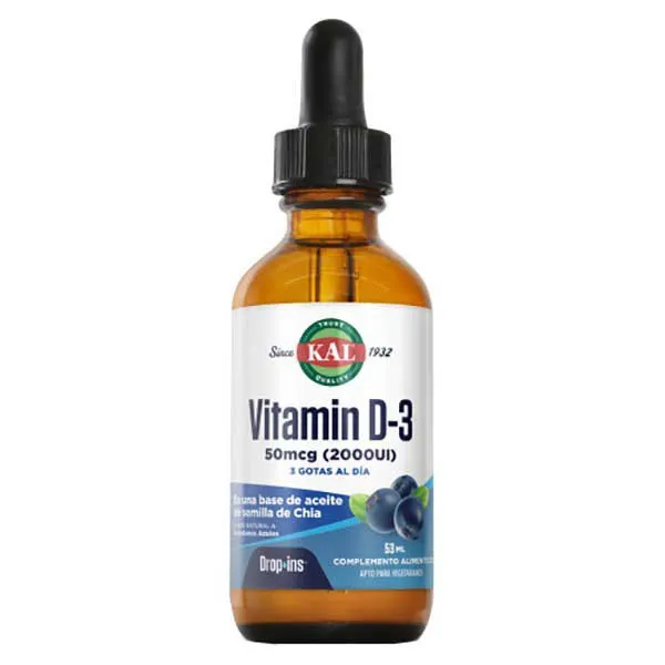 Kal Vitamin D-3 50mcg Vitamins Wiederherstellung, One size Kal Vitamin D-3 50mcg Vitamins Wiederherstellung, One size