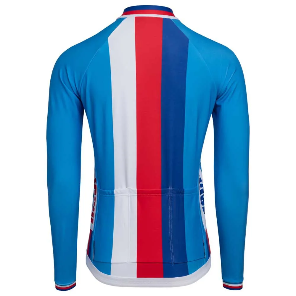 Kalas Czech Team Langarm-trikot, Blue Kalas Czech Team Langarm-trikot, Blue