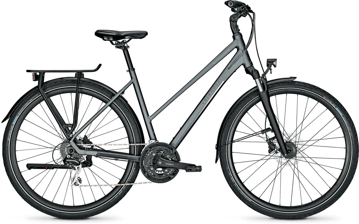 Kalkhoff ENDEAVOUR 24 - Trapez, Grau, S Kalkhoff ENDEAVOUR 24 - Trapez, Grau, S