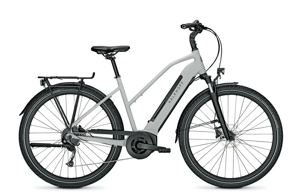 Kalkhoff ENDEAVOUR 3.B MOVE lightgrey matt 28" 500 Wh Trapez, Hersteller-lightgrey matt, M Kalkhoff ENDEAVOUR 3.B MOVE lightgrey matt 28" 500 Wh Trapez, Hersteller-lightgrey matt, M