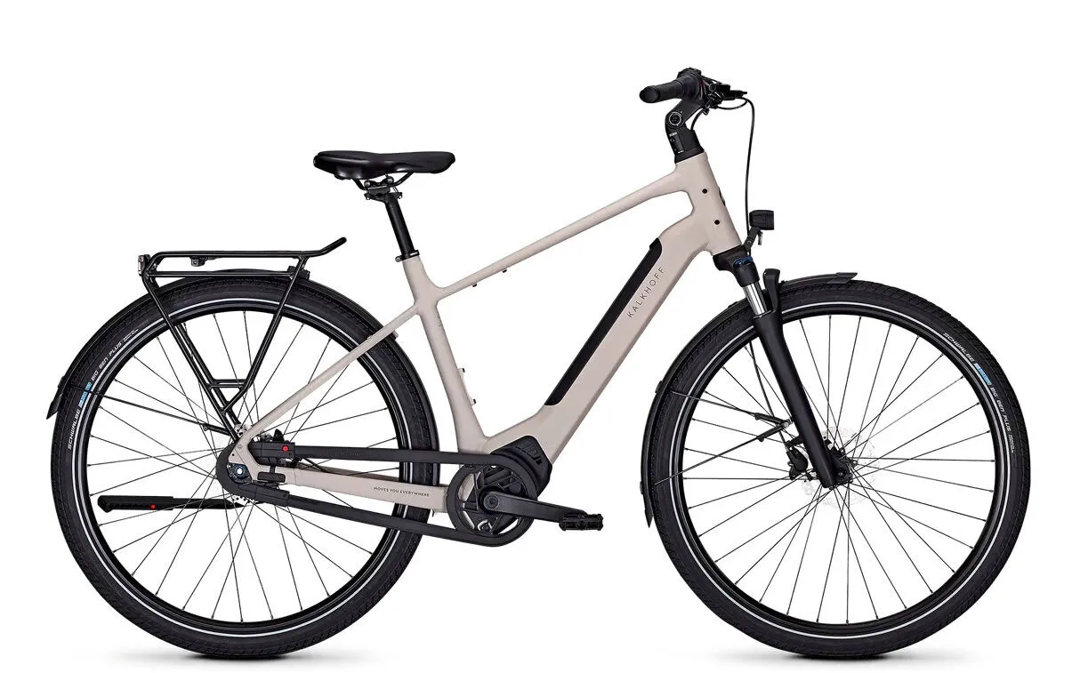 Kalkhoff IMAGE L SEASON sustainedgrey matt 29" 400 Wh Diamant, Beige, M Kalkhoff IMAGE L SEASON sustainedgrey matt 29" 400 Wh Diamant, Beige, M