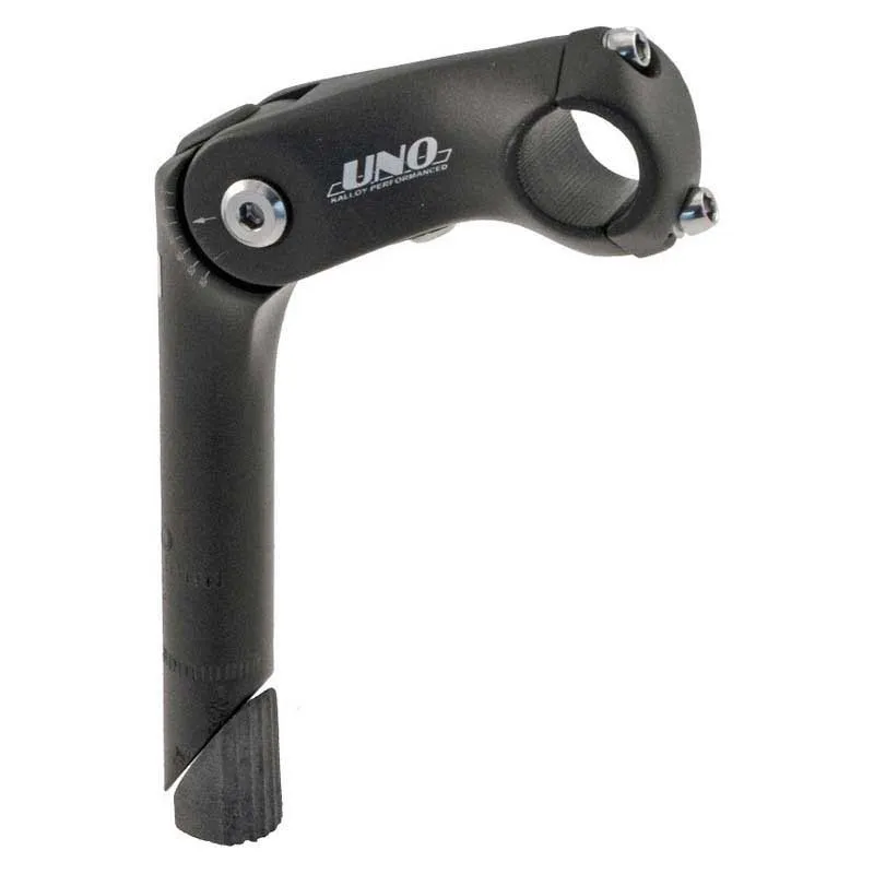Kalloy Uno City Verstellbarer Vorbau 25.4 Mm, Black, 90mm, 0º-60º Kalloy Uno City Verstellbarer Vorbau 25.4 Mm, Black, 90mm, 0º-60º
