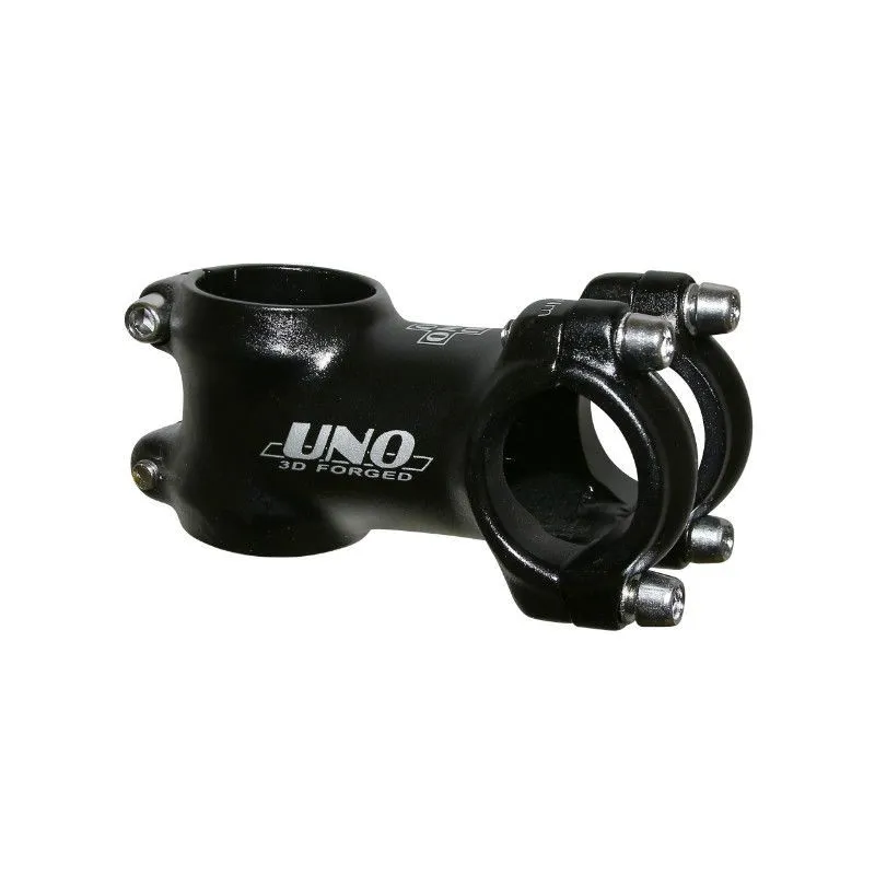 Kalloy Uno Vorbau MTB Alu reversibel Flip Flop 6061 +/-7°. Unisex, schwarz, Ø25.4 x 60mm Kalloy Uno Vorbau MTB Alu reversibel Flip Flop 6061 +/-7°. Unisex, schwarz, Ø25.4 x 60mm