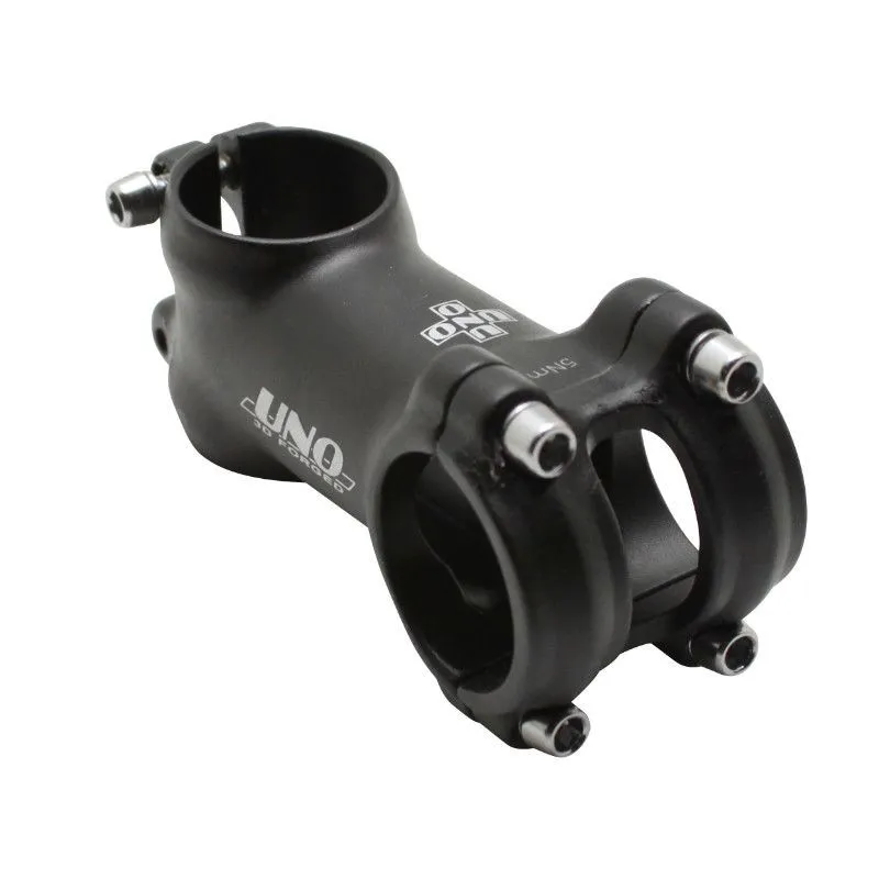 Kalloy Uno Vorbau Straße-Mountainbike Alu 6061 umkehrbar 7° für Gabel Flip Flop 1"1-8 Unisex, schwarz, Ø31.8 x 60mm Kalloy Uno Vorbau Straße-Mountainbike Alu 6061 umkehrbar 7° für Gabel Flip Flop 1"1-8 Unisex, schwarz, Ø31.8 x 60mm