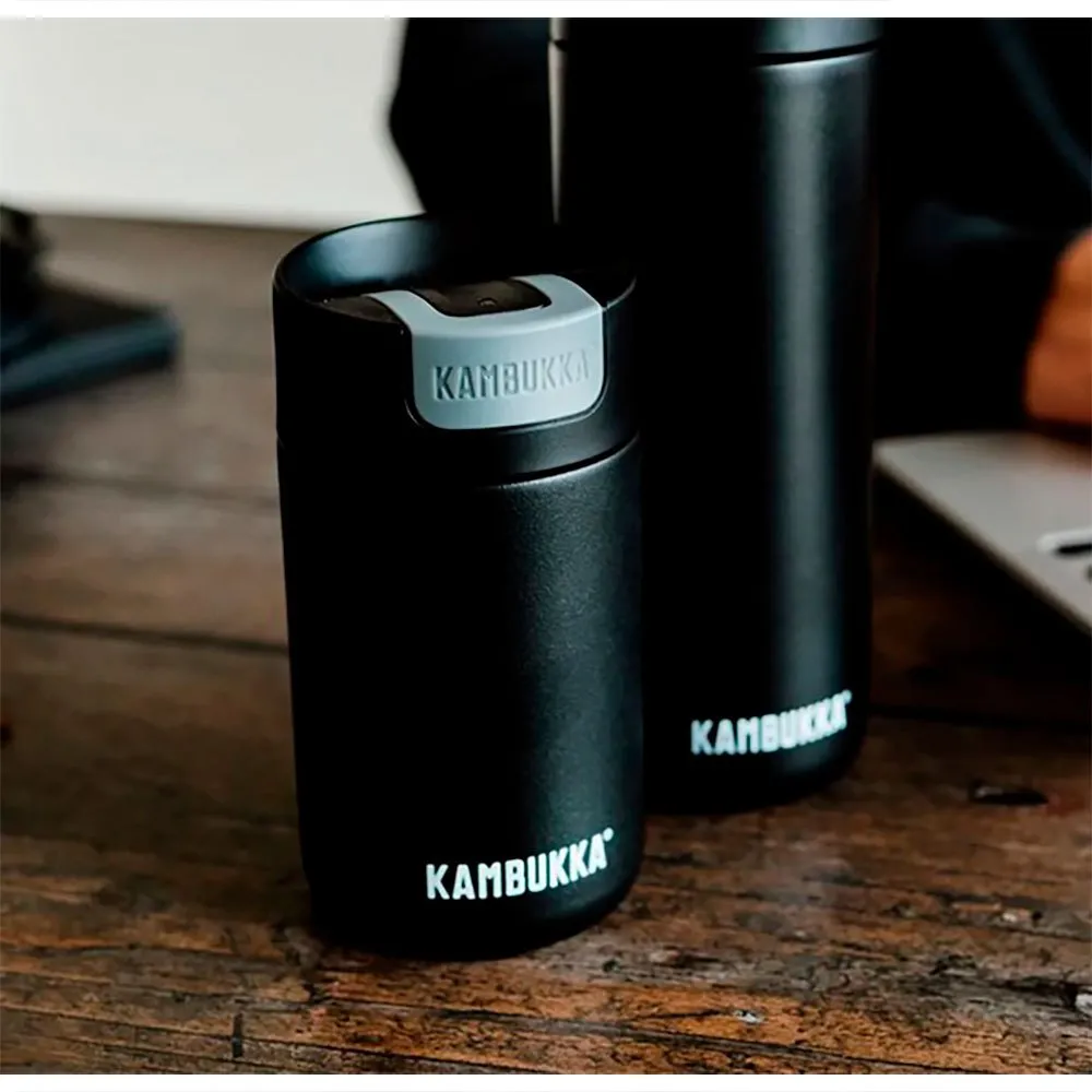 Kambukka Olympus 300ml Thermosflasche, Jet black, One Size Kambukka Olympus 300ml Thermosflasche, Jet black, One Size