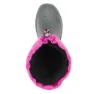 Kamik Snobusterb Kinderregenstiefel, Charcoal / magenta / charbon / magenta, EU 25