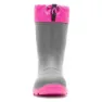 Kamik Snobusterb Kinderregenstiefel, Charcoal / magenta / charbon / magenta, EU 25