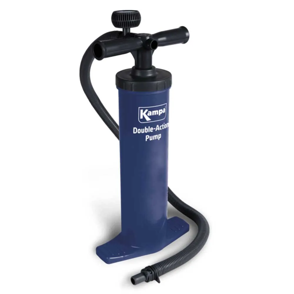 Kampa Double Action Handluftpumpe, Blue