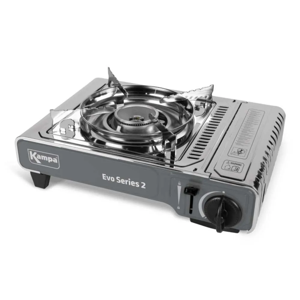 Kampa Evo Series 2 Single Burner Gaskocher Campingküche, One size Kampa Evo Series 2 Single Burner Gaskocher Campingküche, One size