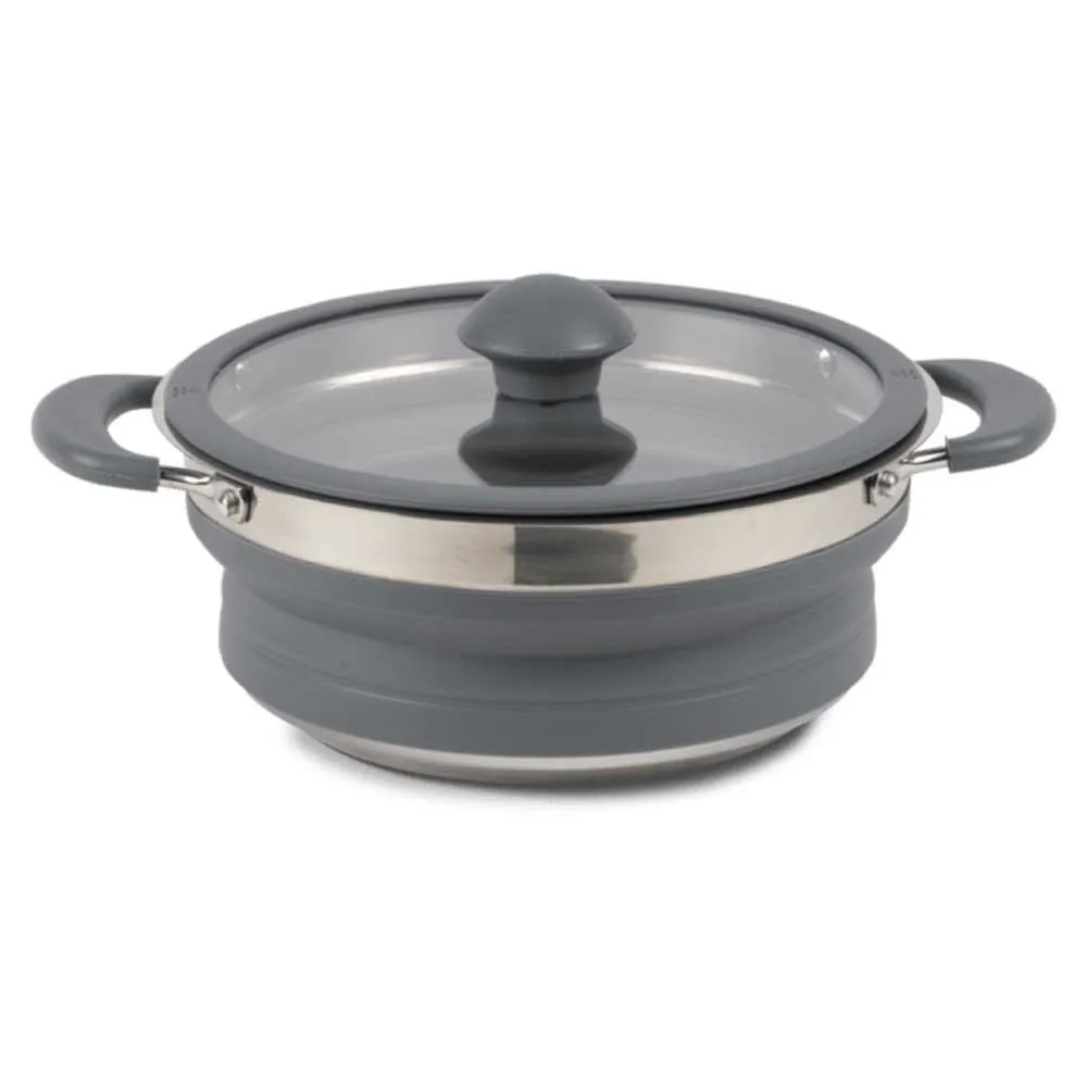 Kampa Faltbarer Saucenpfanne 1.5l, Grey, One Size Kampa Faltbarer Saucenpfanne 1.5l, Grey, One Size