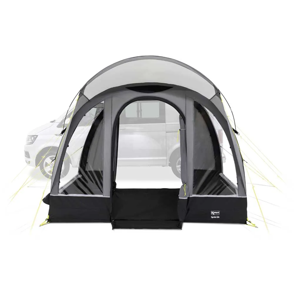 Kampa Sprint Air Markise, Grey / black / yellow, One Size Kampa Sprint Air Markise, Grey / black / yellow, One Size