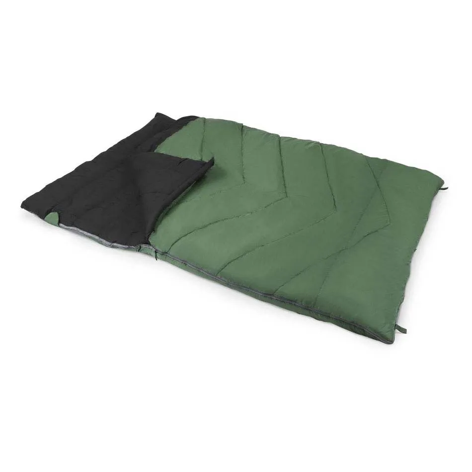 Kampa Vert Double Schlafsack, Green / black, Double Zipper Kampa Vert Double Schlafsack, Green / black, Double Zipper